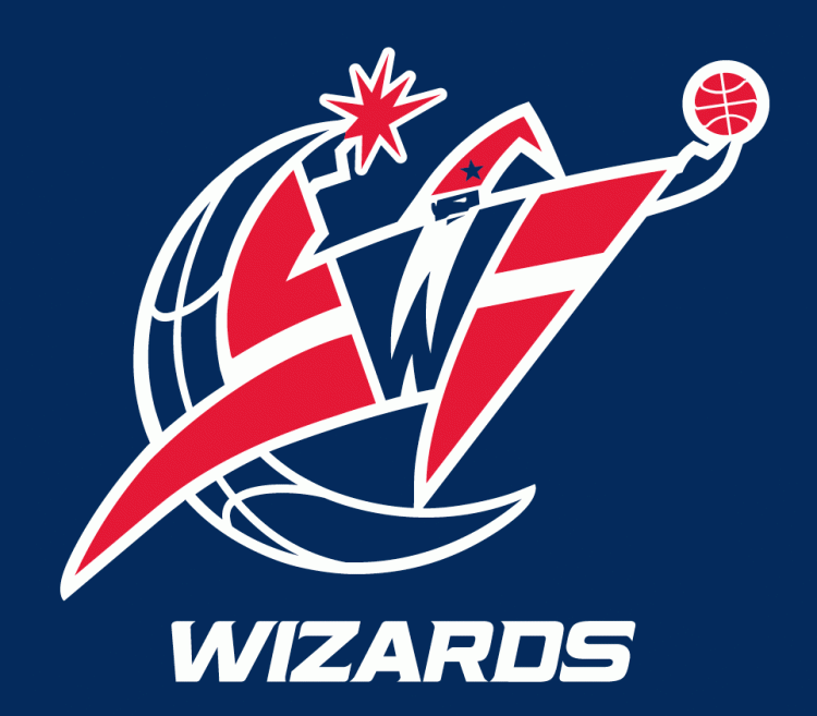 Washington Wizards 2011-2015 Primary Dark Logo DIY iron on transfer (heat transfer)